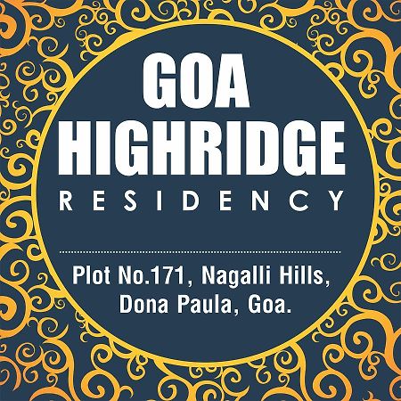 Goa Highridge Residency Hotel Pangim Exterior foto